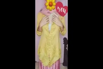 Live Ukhti Kebaya Hijab Pink Berani Nakal